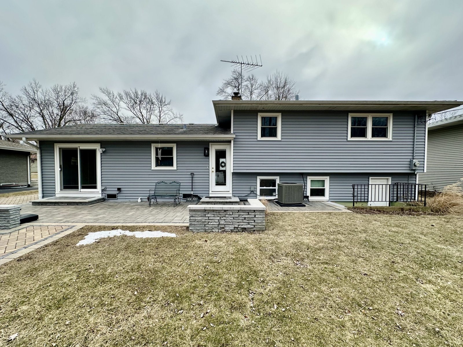 After view of back of house