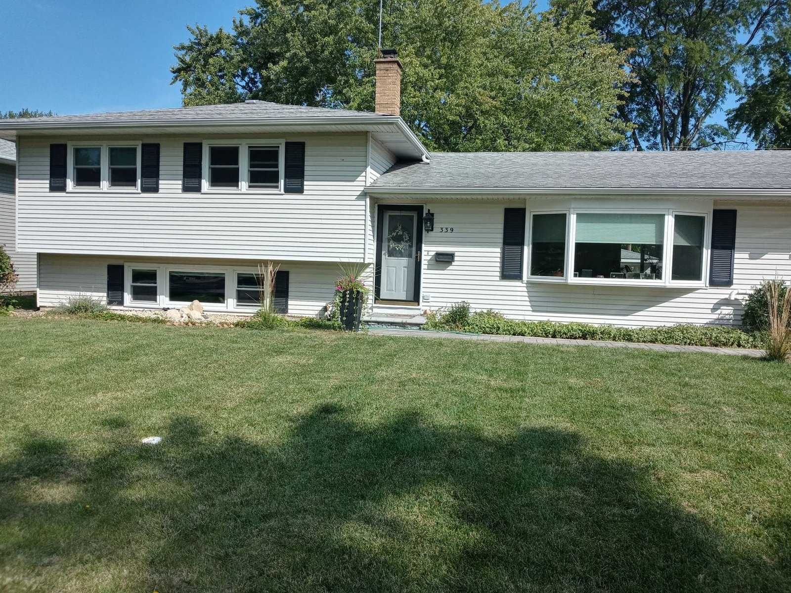 Before view of front of house