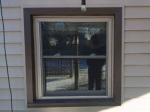 After view of window replacement